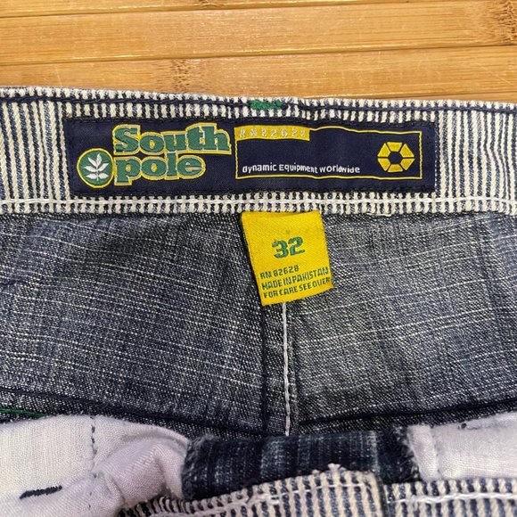 Southpole Y2K Wide Leg JNCO Style Baggy Size 32 Mens Jeans - Picture 6 of 9